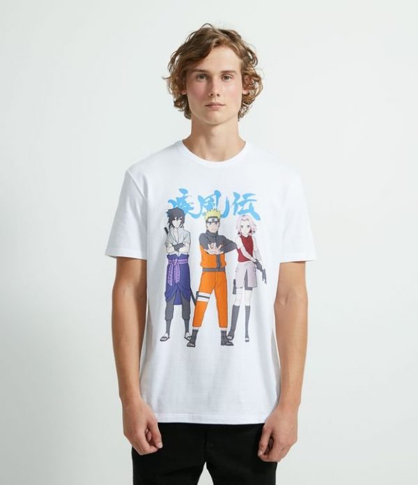 Camiseta com Estampa Naruto