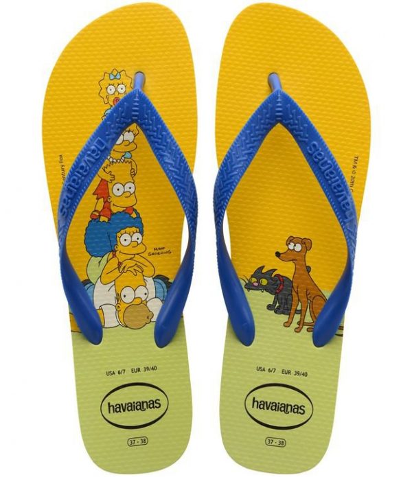 Chinelo Havaianas com Estampa Simpsons