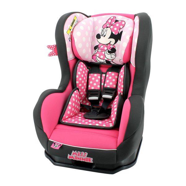 Cadeirinha Para Auto Disney Primo Minnie Mouse Rosa Suporta De 0 A 25Kg