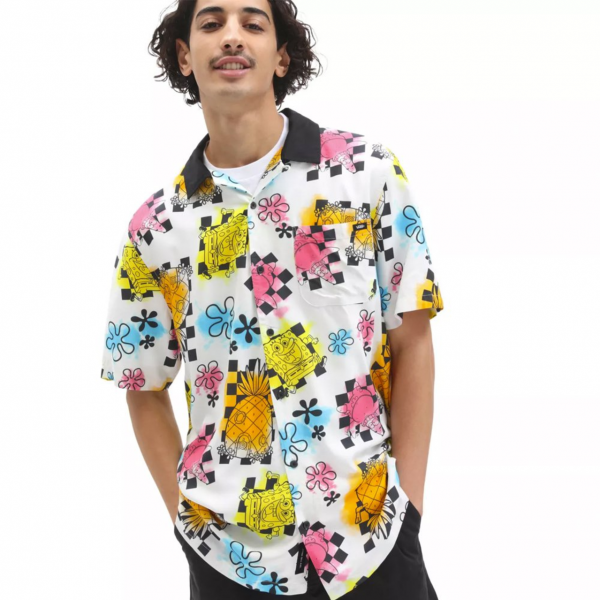 Camisa Vans Airbrush X Bob Esponja Airbrush | ZZ MALL