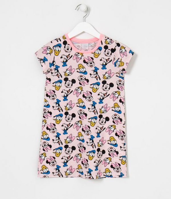 Camisola Infantil Estampa Minnie e Amigos - Tam 5 a 14 anos