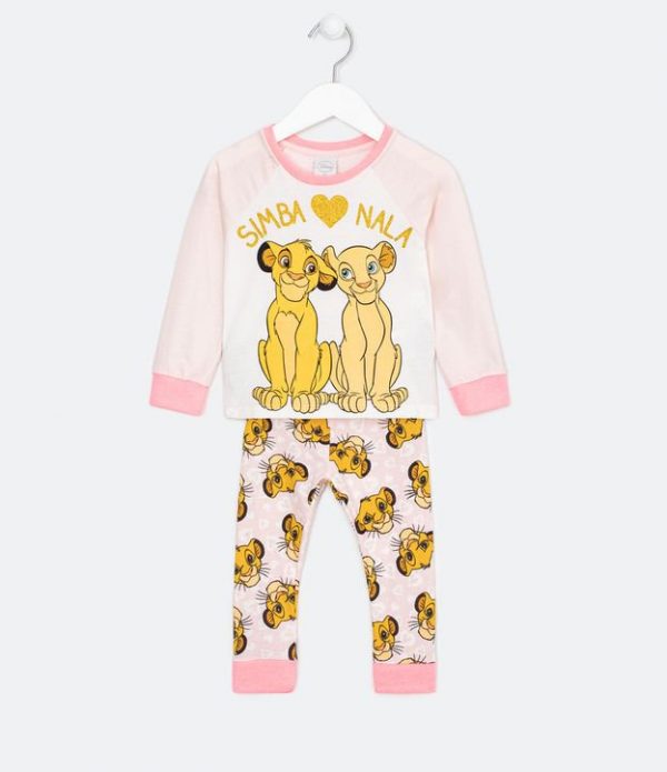 Pijama Infantil Longo Estampa Rei Leão - Tam 3 a 8 anos