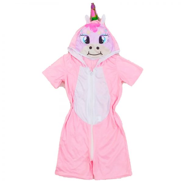 Infantil - Pijama Unicórnio Macacão Kigurumi Pokemon Pintadinh