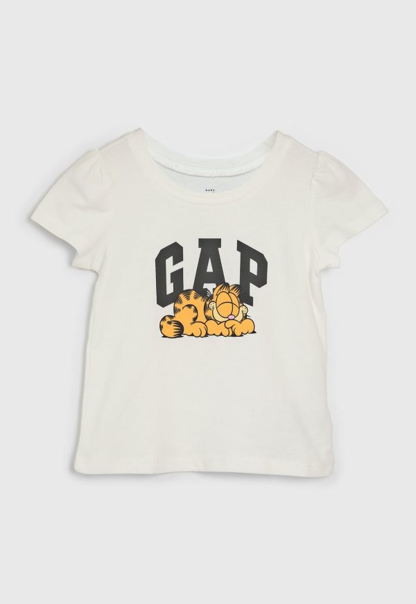 Camiseta GAP Garfield Off-White