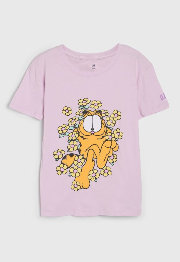 Infantil - Camiseta GAP Garfield Rosa