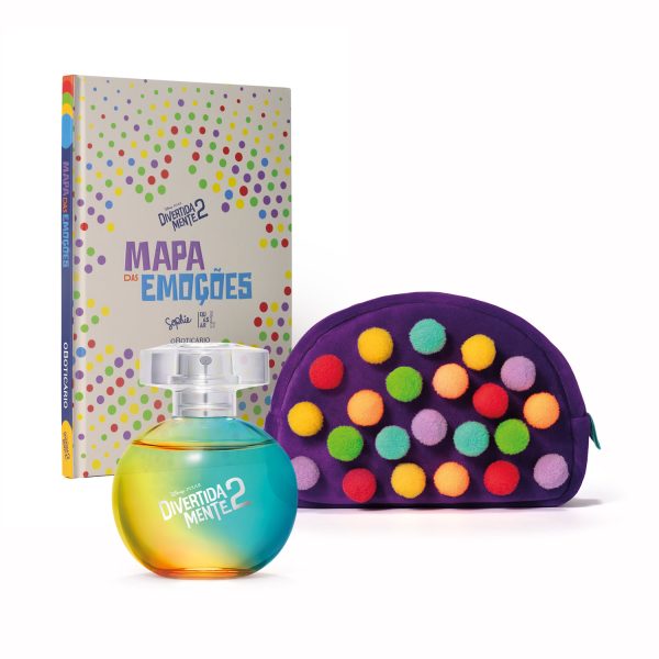 Combo Mapa das Emoções: Livro das Emoções + Colônia Infantil Sophie 100ml + Nécessarie