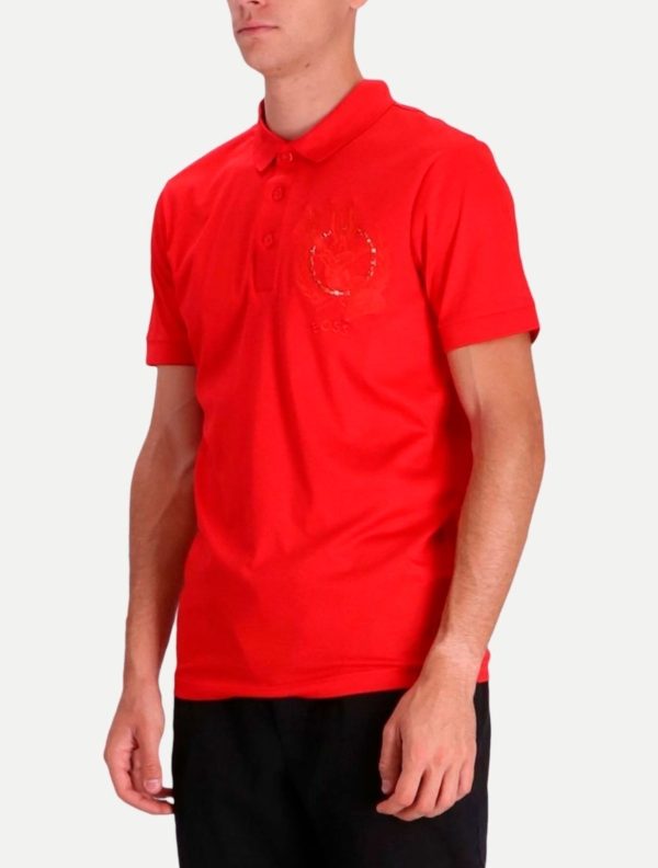 Polo Hugo Boss X Looney Tunes Paddy Lunar Vermelho