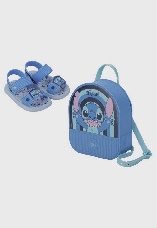 Infantil - Sandália Grendene Disney Mochila Azul