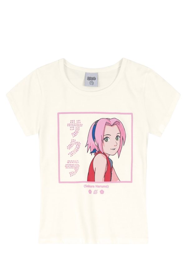 Infantil - Blusa Naruto Menina Brandili