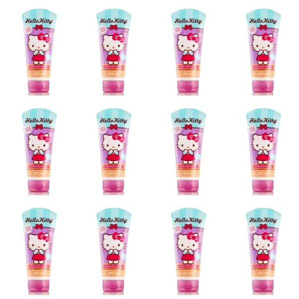Betulla Hello Kitty Cacheados Creme P/ Pentear 200Ml (Kit C/12)