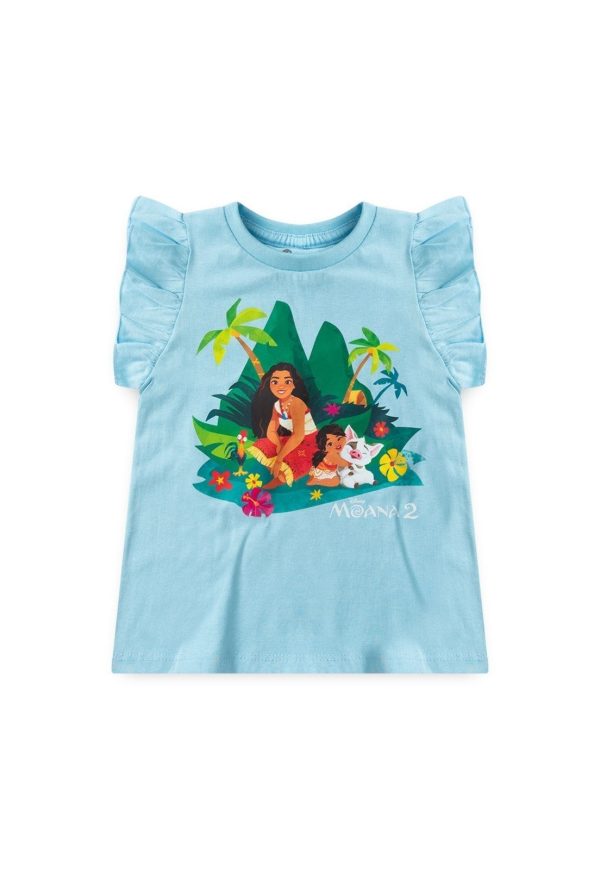 Infantil - Blusa Moana Disney Menina