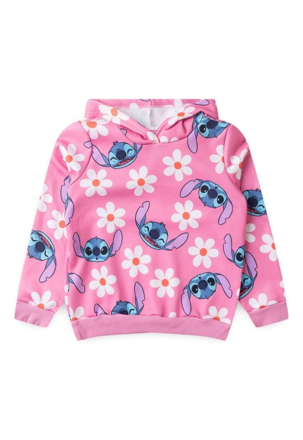 Infantil - Casaco Disney Menina Sublimado Stitch