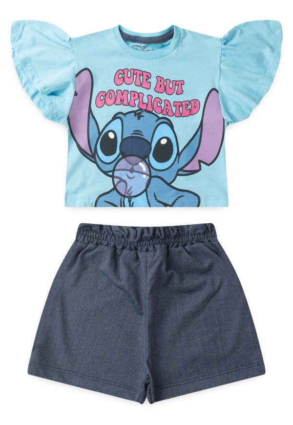 Infantil - Conjunto Disney Stitch Menina