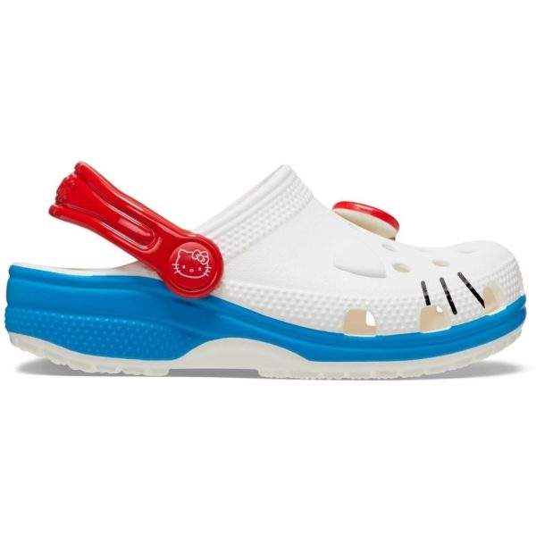 Infantil - Sandália crocs hello kitty iam classic clog t white Branco