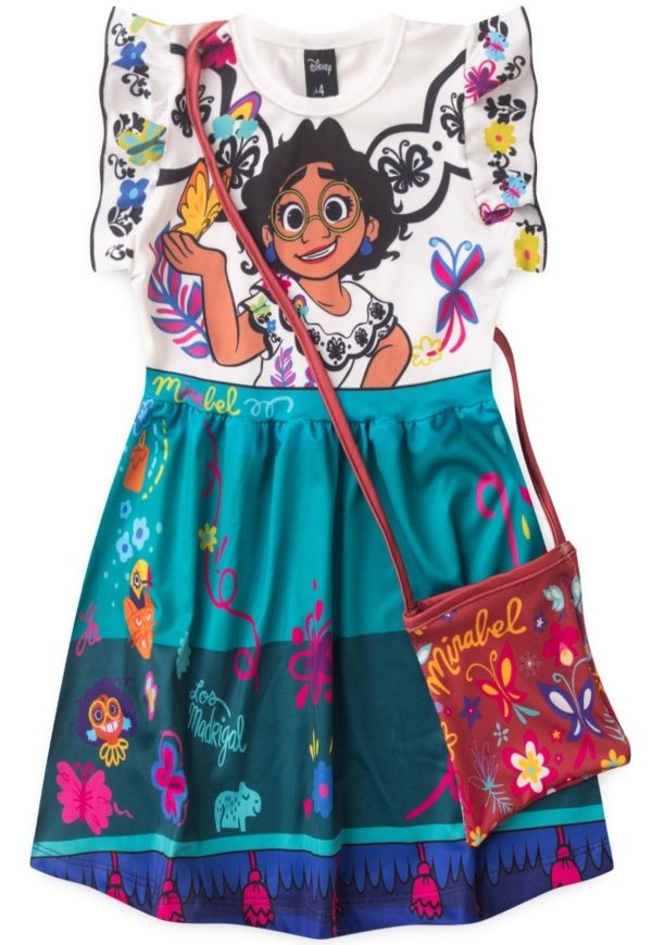 Infantil - Vestido Disney Mirabel