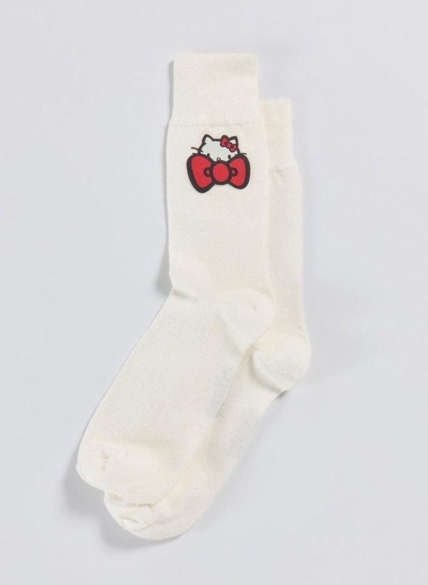 Meia Patch Hello Kitty