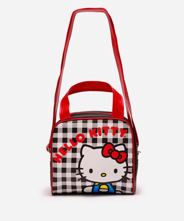 lancheira feminina hello kitty vermelha