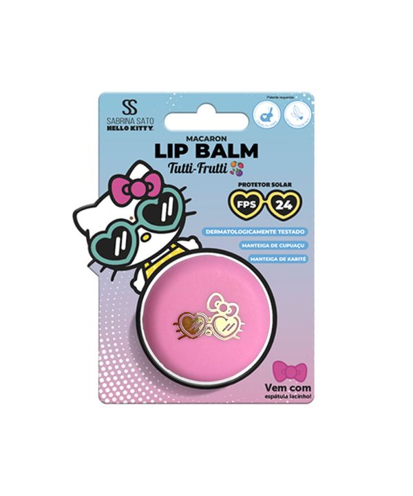 lip balm hello kitty sabrina sato tutti frutti 8g rosa