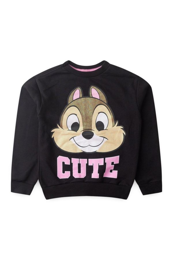 Infantil - Casaco Disney Tico e Teco Preto
