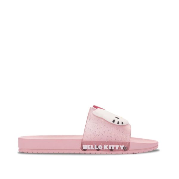 Infantil - Chinelo Grendene Slide Hello Kitty Rosa Claro