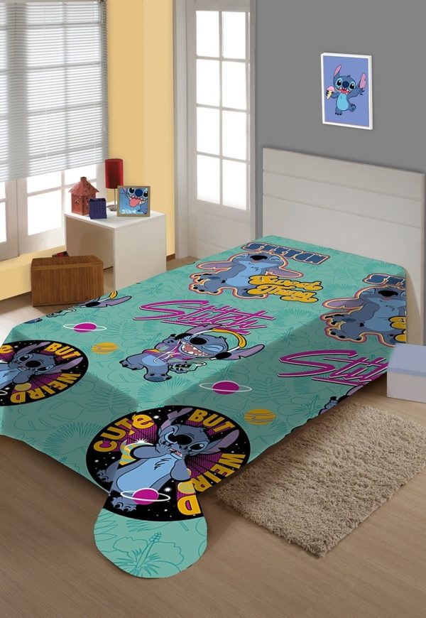 Manta Disney 150x200cm - Manta Fun Stitch