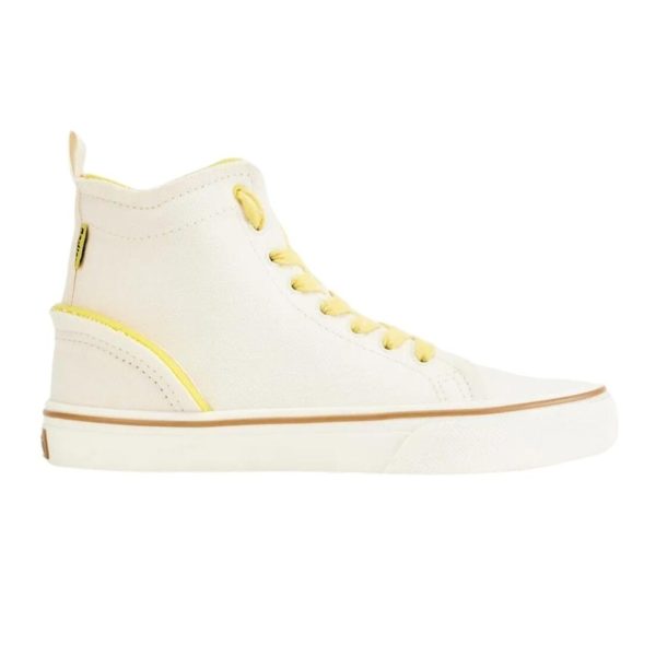 Tênis Redley High 85 Collab Bob Esponja Off White Amarelo
